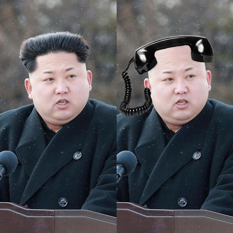 MonsieurDream's tweet photo. Ce que je vois quand je regarde la coupe de cheveux du dictateur de la Corée du Nord. http://t.co/eOYQVvlm07
