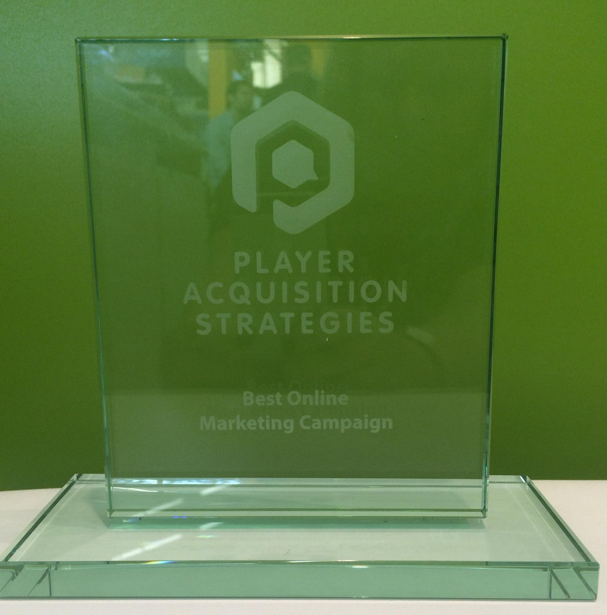 Paysafe's tweet photo. Congrats to the @NETELLER team for winning Best #onlinemarketing Campaign at the Player Strategy Awards #igss2015 ! http://t.co/n3tDoiEwyj