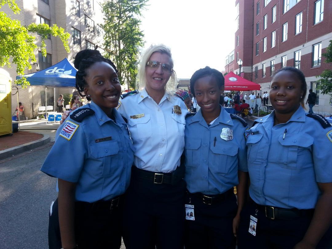 MPDCadetCorps's tweet photo. Cadets at the Kick Off Beat the Streets event. http://t.co/RmuE1gtAtM