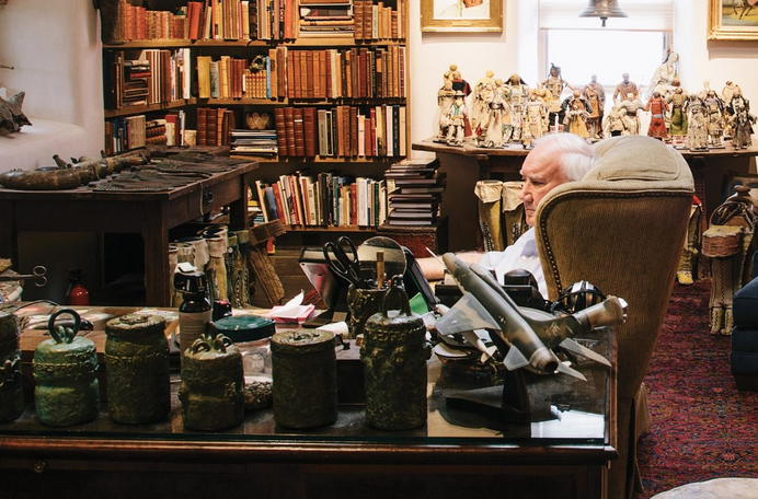 Forrest Fenn buried a box of treasure in the desert. Why? long.fm/ZZY2ltK (by Taylor Clark, <a href="/CalSunday/">California Sunday</a>)