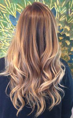 yourrev's tweet image. See on Pinterest balayage warm blonde ift.tt/1JnG0QP #hairrev #hairstyles #beauty #fashion
