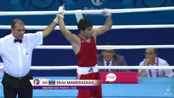 TURALTTTURAN's tweet photo. Gold Medal for Azerbaijan from Elvin Mamishzada in #Boxing #Baku2015 #NAYORA #FEG15 #RealBaku2015 @seyidov_hasan http://t.co/bne9y9LN3o