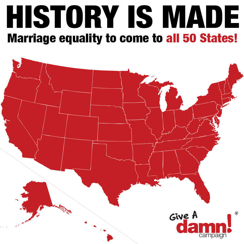 Supreme Court rules that all Americans have the right to marry!
#LoveWins #SCOTUSMarriage truecolo.rs/1IhJUt4