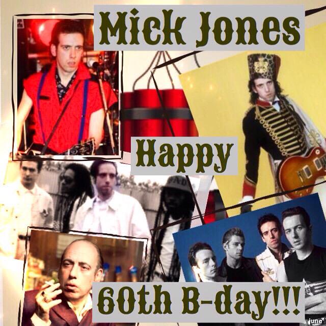 Mick Jones 

(G & V of The Clash, Big Audio Dynamite, Carbon/Silicon)

Happy 60th Birthday!

26 Jun 1955 