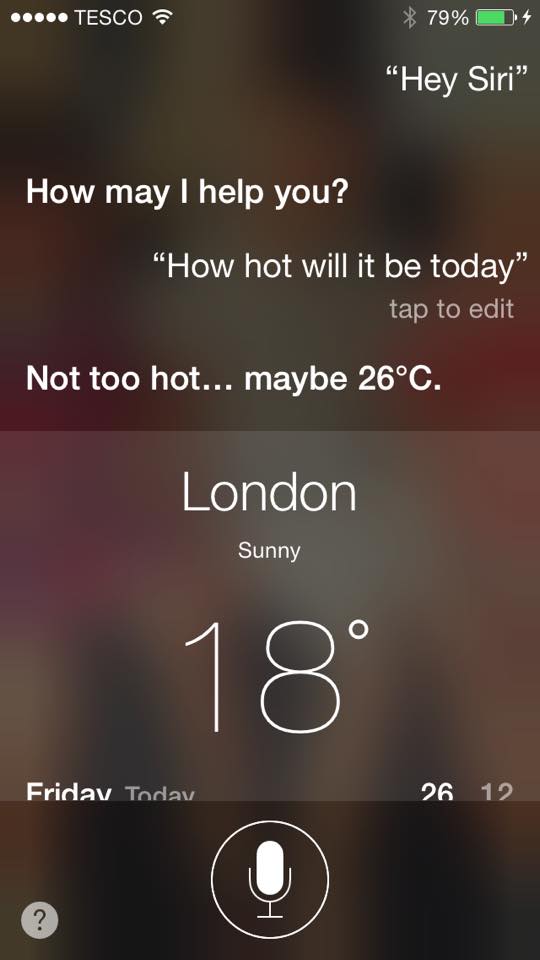 Ian Harris (@agencyhackers) on Twitter photo Is Siri sarcasm a thing now? Said 'not hot' when actually scorcio! #rollneck #trolledbymyphone <a href="/gruber/">John Gruber</a> Is Siri sarcasm a thing now? Said 'not hot' when actually scorcio! #rollneck #trolledbymyphone <a href="/gruber/">John Gruber</a>