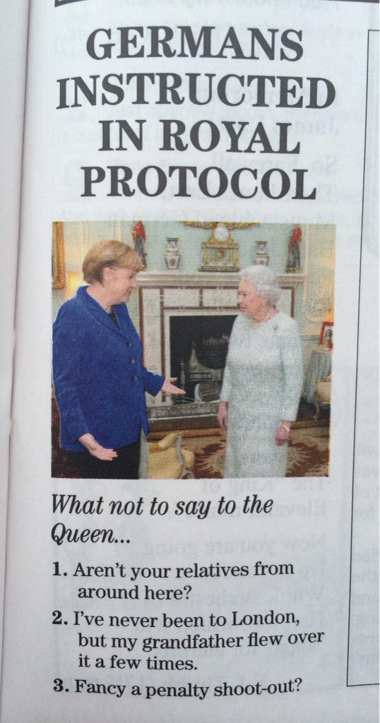 northumbriana's tweet photo. #QueeninGermany (from @PrivateEyeNews) http://t.co/f1SStdI2yj