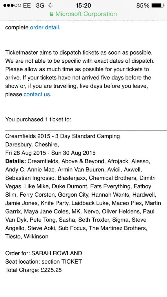 SarahRowland14's tweet photo. @Creamfields @mollywatsonnx @rosannanolan1 @janiemgrace 👯🙋🌞🍻🍭🎪💃💜 #UpgradeMyCreamfields http://t.co/CpAfJbbYDC