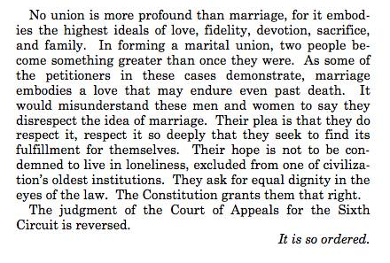 TIME's tweet photo. Supreme Court recognizes gay marriage nationwide http://t.co/M70IrdEbyE http://t.co/Slqw7dHtkd