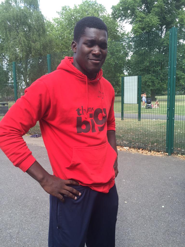 Our star apprentice Regan passing it on the kids in LBHF family session <a href="/O2UKThinkBig/">O2 Our Blueprint</a> <a href="/phoenix_FLAME13/">FLAME</a> <a href="/sallykettle/">Sally Kettle</a>