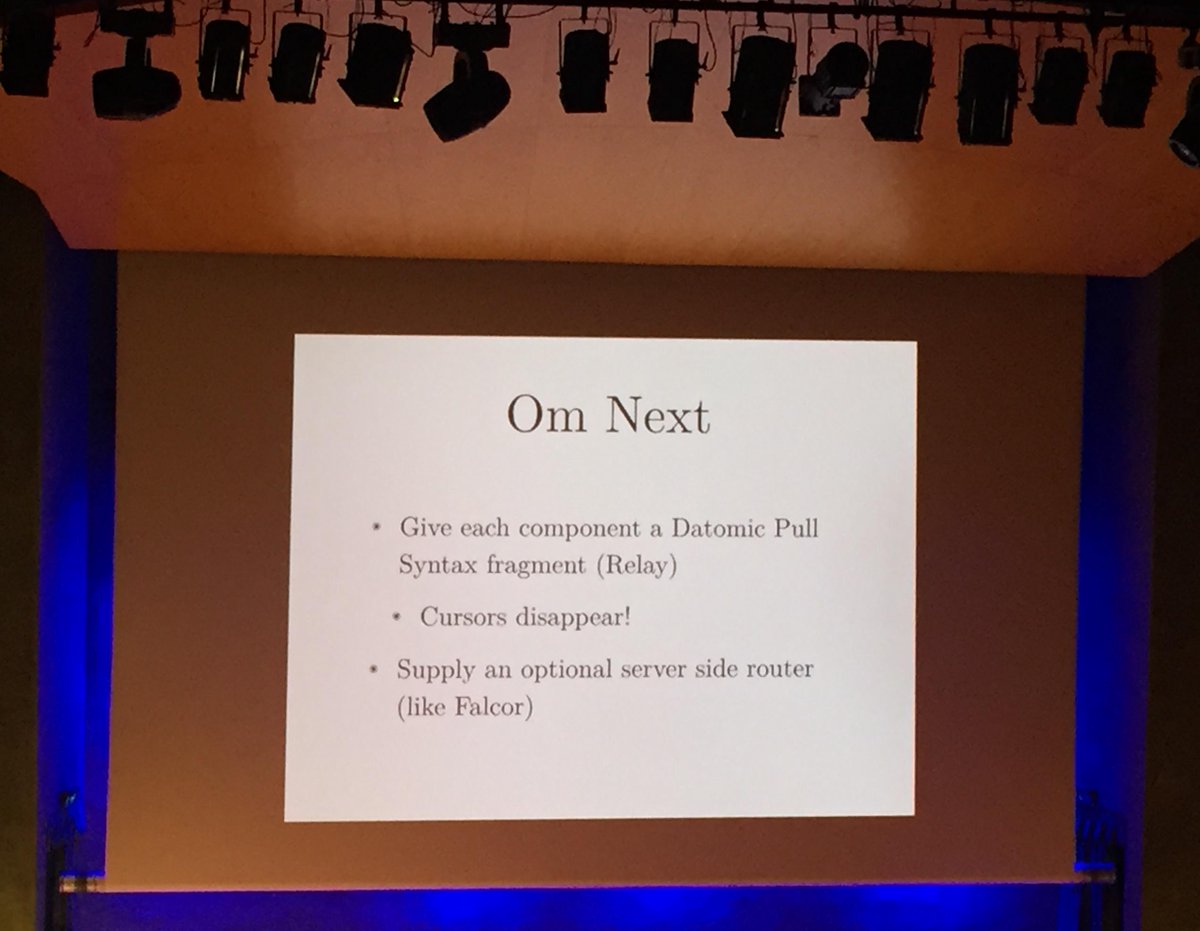 madar1a's tweet image. Coming in Om Next #euroclojure