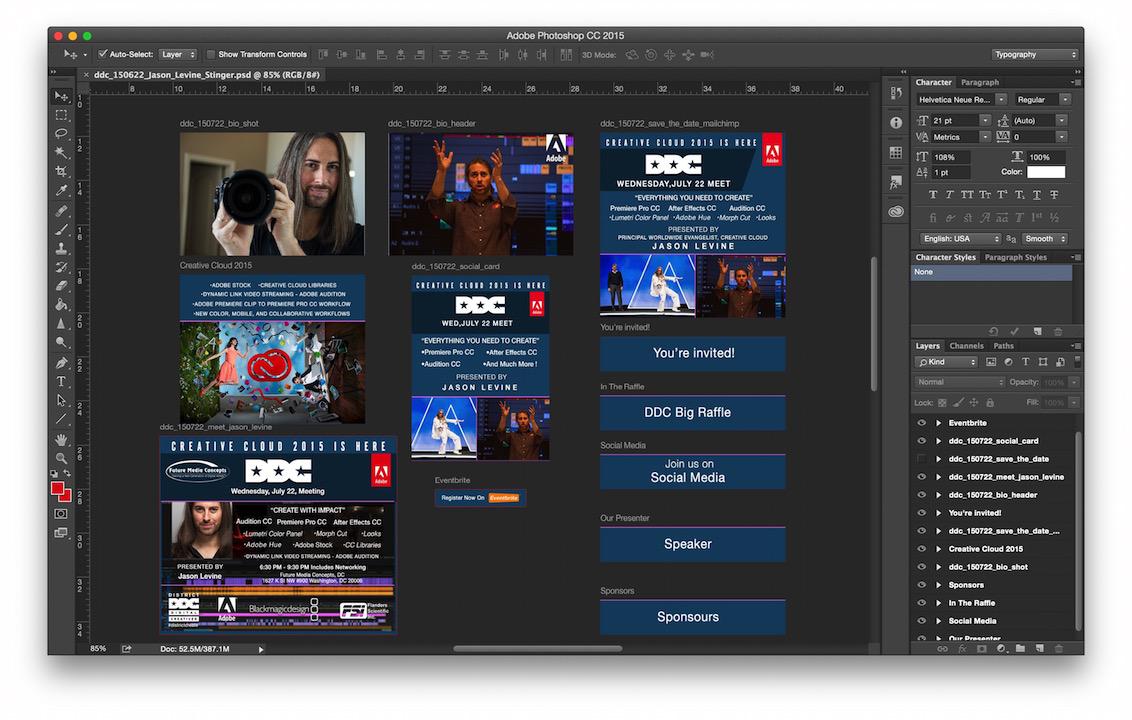 districtcreate's tweet image. Checkout @Beatlejase  @Photoshop #CC2015 Artboard  for the NXT @districtcreate Meet. #CreateWithImpact &amp;amp; efficiency.