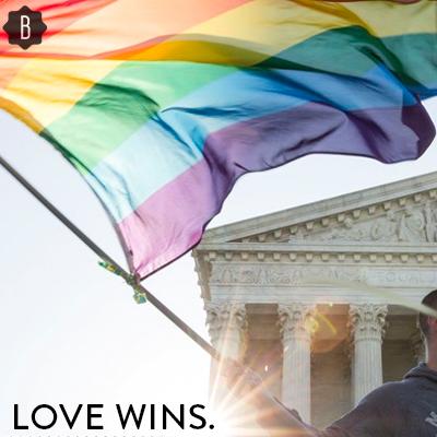 A day we won't soon forget. #LoveWins