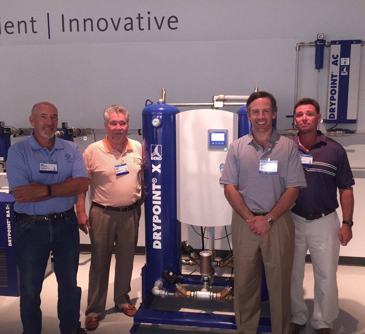 ESASales's tweet photo. @ESASales at 2015 @BEKOTECHNOLOGY Training in Atlanta, GA. Compressed Air Drying and Treatment http://t.co/7tces8vMbO