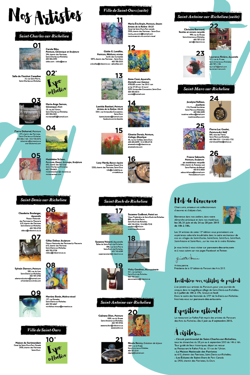 ParcoursdesArts's tweet photo. #Parcours les ateliers sont ouverts et demain samedi et dimanche le 28 de 10h à 18h http://t.co/ttN0QMltx8