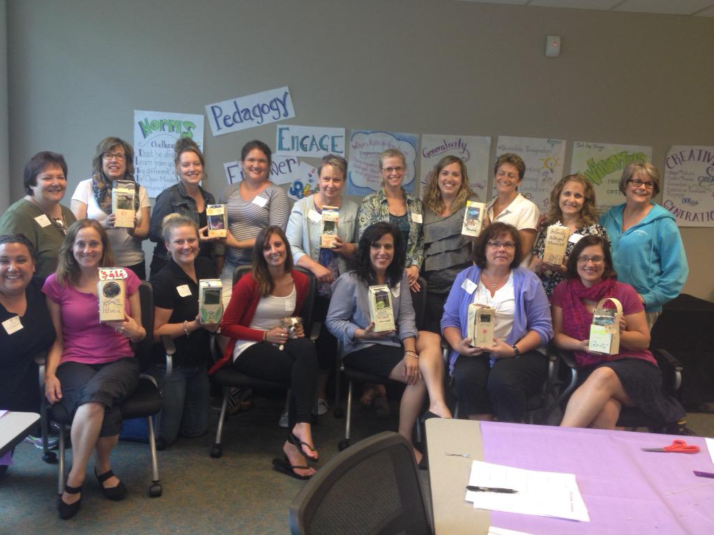 What WB teachers do in the summer...love to learn!!! Arts in Engineering #processpathway #onlywb