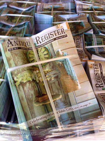 greentableaz's tweet image. Have you checked out the July/August The Antique Register yet? We're on the cover!
