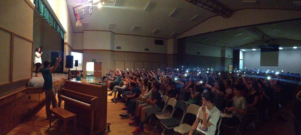 CodyBLoveland's tweet photo. Variety show!!! @EFYprogram #DenverSAHEFY2015 #talent #fightsong #efye2015 #efy http://t.co/1ULyKC7bpB