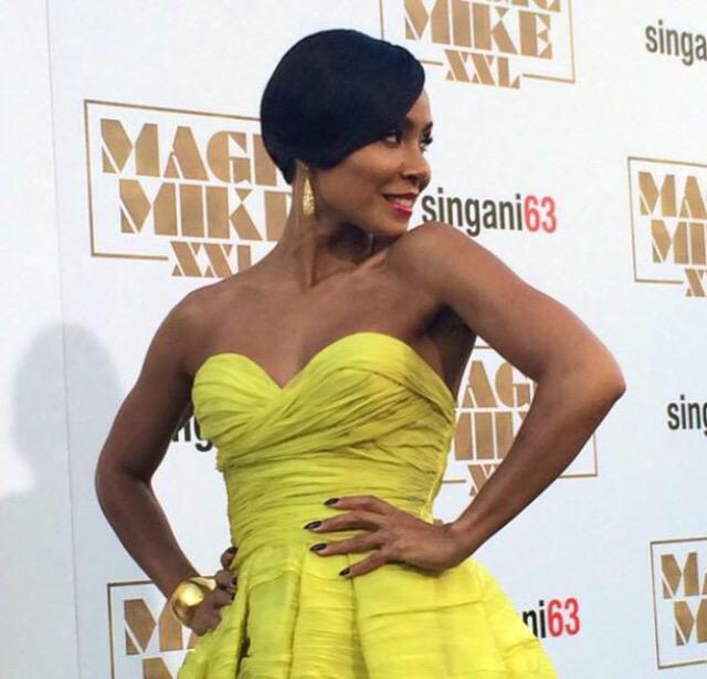 ermannoscervino's tweet photo. 💛@jadapsmith in @ErmannoScervino #PreFall14 dress at #MagicMikeXXL Premier in L.A. #ScervinoCelebs RG @magicmikemovie http://t.co/ak20JQqTVX