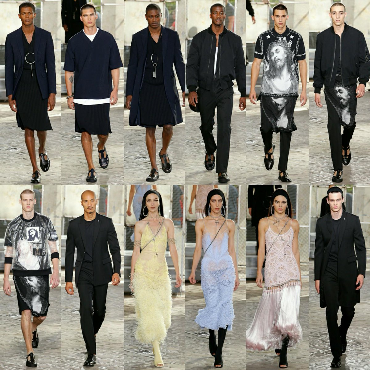 Isai_ZaneJ's tweet photo. Givenchy Men Primavera-Verano 2016 &amp;  Haute Couture Otoño-Invierno 2015 Part.1 #SS16 #PMFW #GRTParis17 #RiccardoTisci http://t.co/CmuxV2DMRc