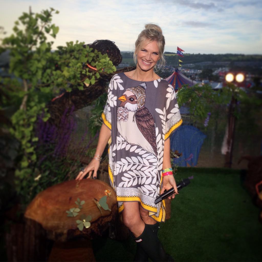 jowhiley's tweet photo. Lots of love for this dress from @Paul_and_Joe #glasto http://t.co/wS5cUZbF3t