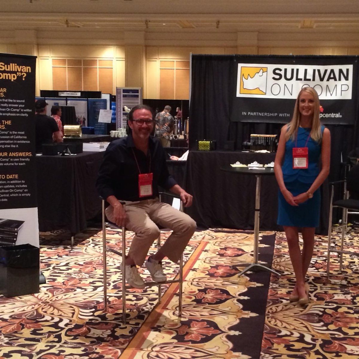 WorkCompCentral's tweet photo. Enjoying seeing everyone out at #CAAASC15 today. Stop by Booth #408! http://t.co/jmTRs7OB7D
