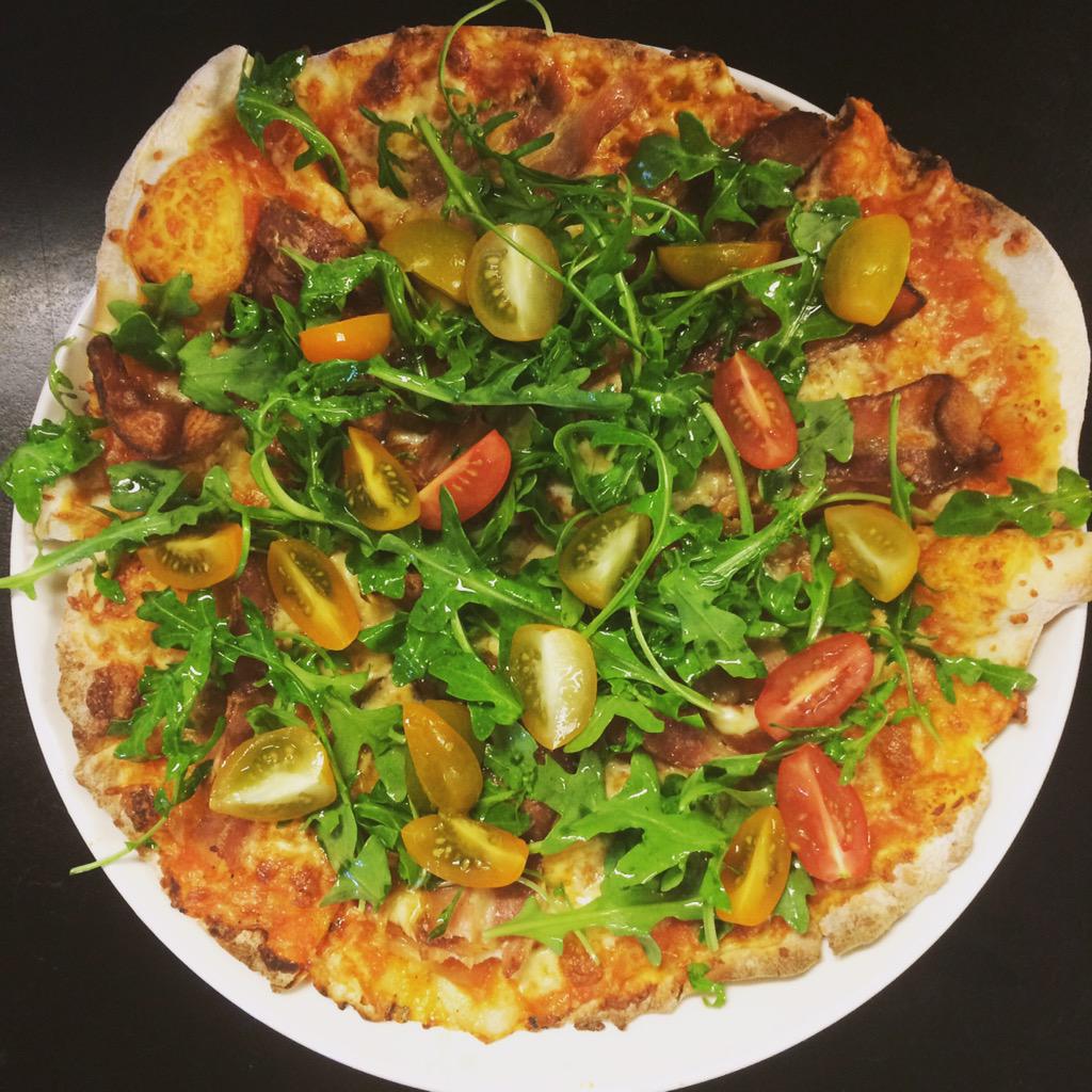 BHA - bacon, heirloom, arugula.
On special this evening.