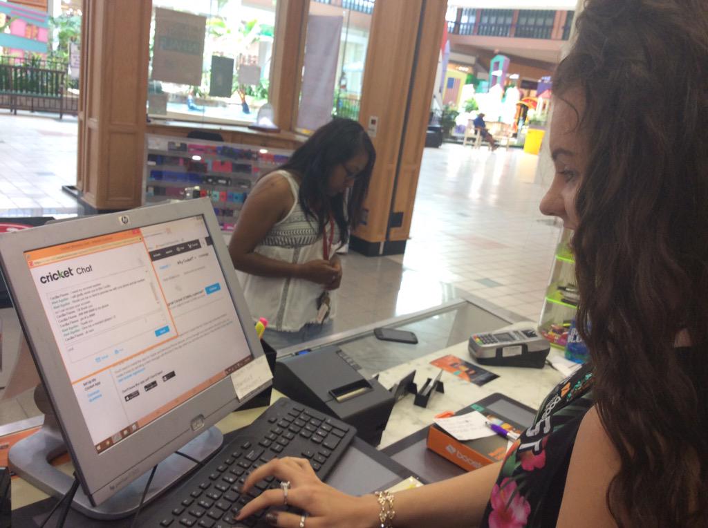 NEFFGEN's tweet photo. Using Cricket online chat to help a new customer retrieve her account # and successfully SLASH her payment! @SPG_JB http://t.co/qJyZOEqiw3