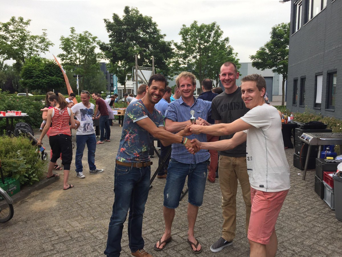 Gefeliciteerd <a href="/FerryGerritsen/">Ferry Gerritsen</a> en <a href="/evanpierik/">Evan Pierik</a> met de winst! #tafelvoetbaltoernooi