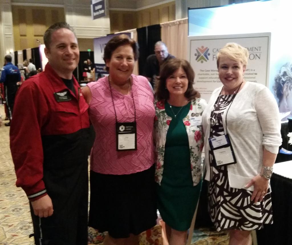 CMSANational's tweet photo. Congratulations to Tina Lipscomb, the winner of a free trip to Orlando!!! #CMSA2015 @angel_medflight http://t.co/IE1MTo17sE