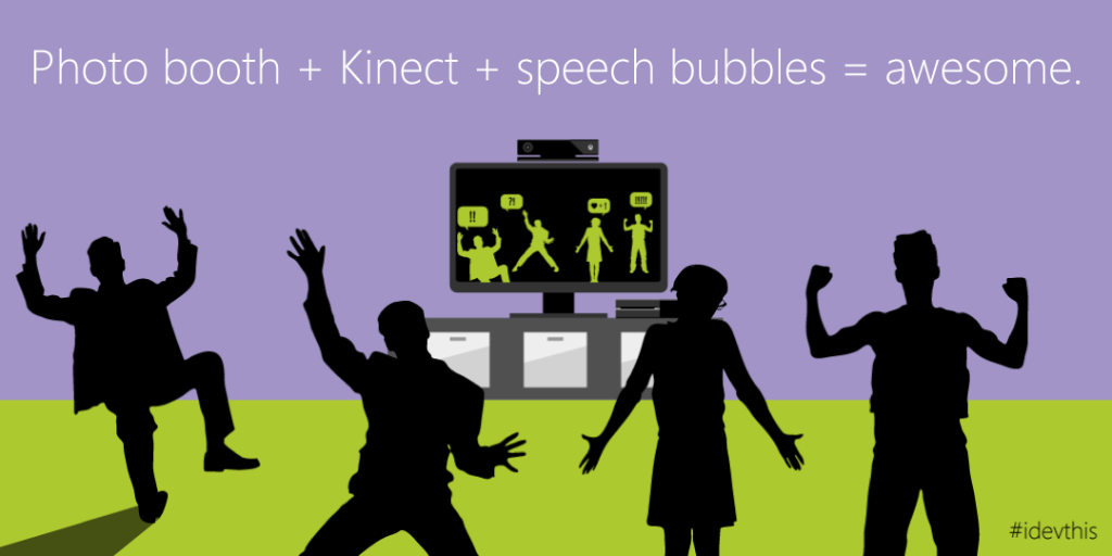 msdev's tweet photo. Take your Kinect Photo Booth to the next level. @shahedc shows you how: http://t.co/UyKoSVvEFu #idevthis http://t.co/B08RVSdTpa
