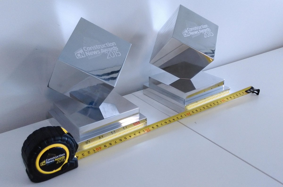 Special delivery! This is how we #measureup up with 18 #CNAwards15 trophies for  2015's winners - see youTuesday!