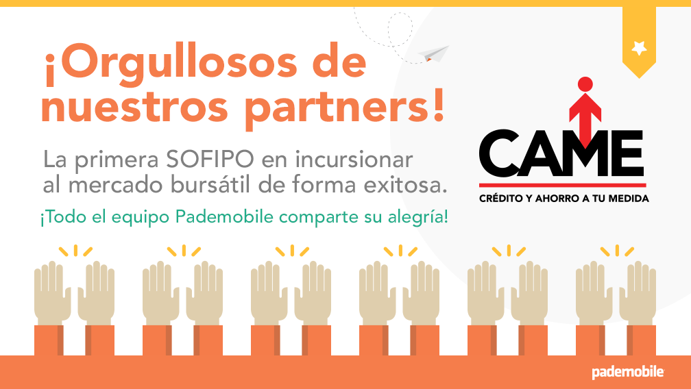 ¡Muchas felicidades <a href="/CreditoCAME/">CAME</a>!