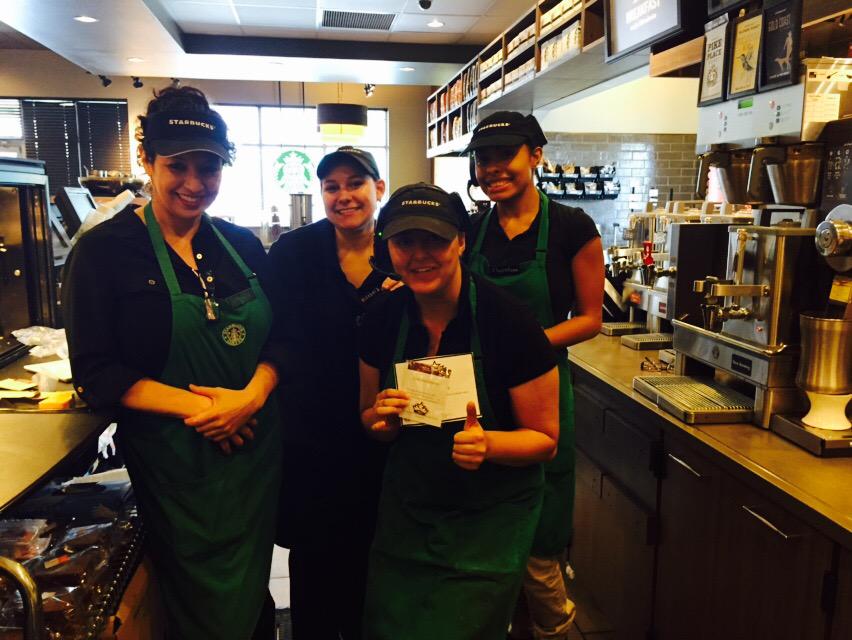 mkschepis's tweet photo. Partner of the Quarter Kiera McGowan!Starbucks Airport Road. W/ Angela, Ashley and Mel. #D1087 #tobeapartner #area86 http://t.co/7DrrGacBxu