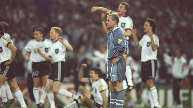 England's tweet photo. ON THIS DAY 19 years ago England lost to Germany on pens at Euro 96. @thebarberfan looks back http://t.co/JvNIYe2Hda http://t.co/2HNmlV2z8M