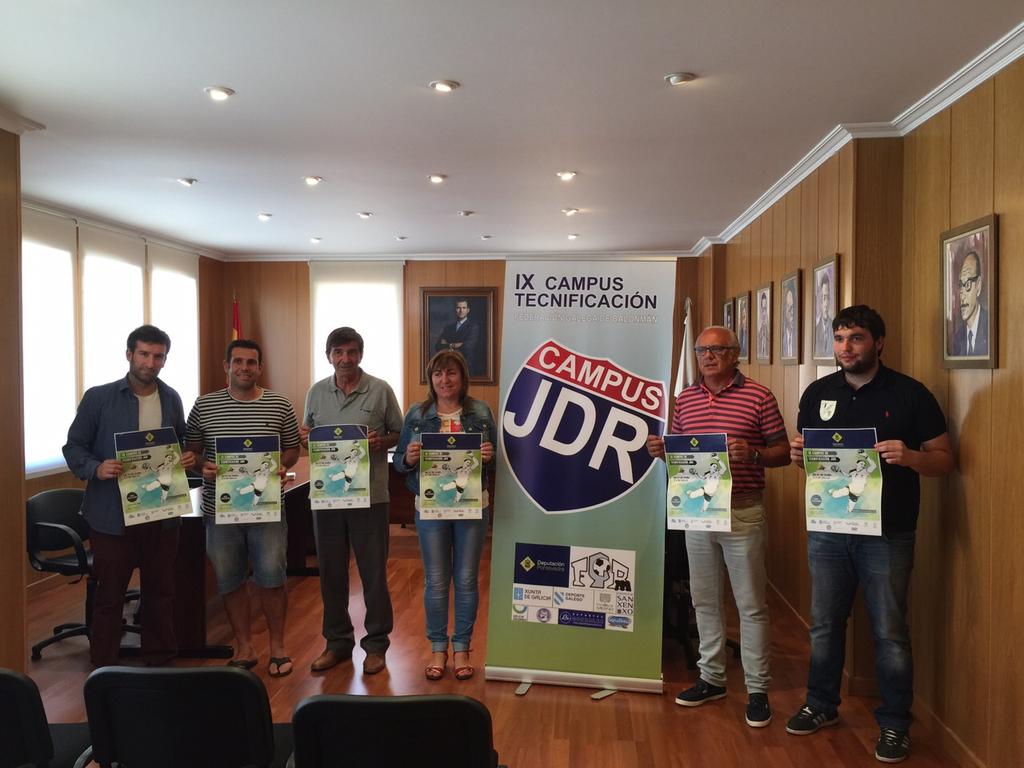 Rueda de prensa oficial para presentar esta novena edición del @CampusJDR2015