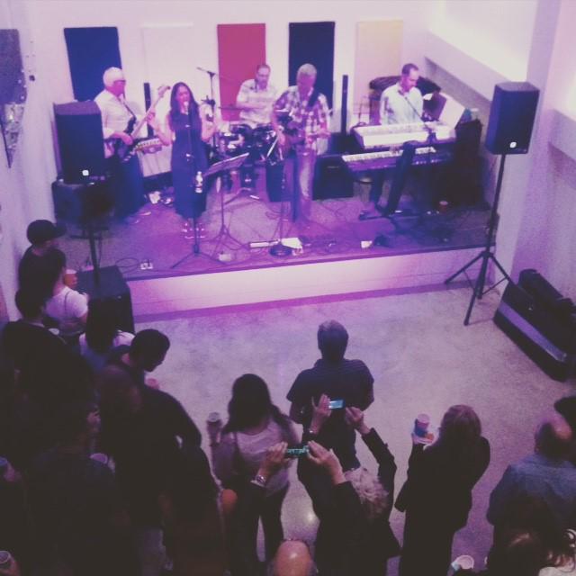 TOMLLawyers's tweet photo. Our own @tkoklein rockin' out with his band #dBeat to a packed house for a good cause at #TheTulipLounge last night! http://t.co/0dY6puj0Yr