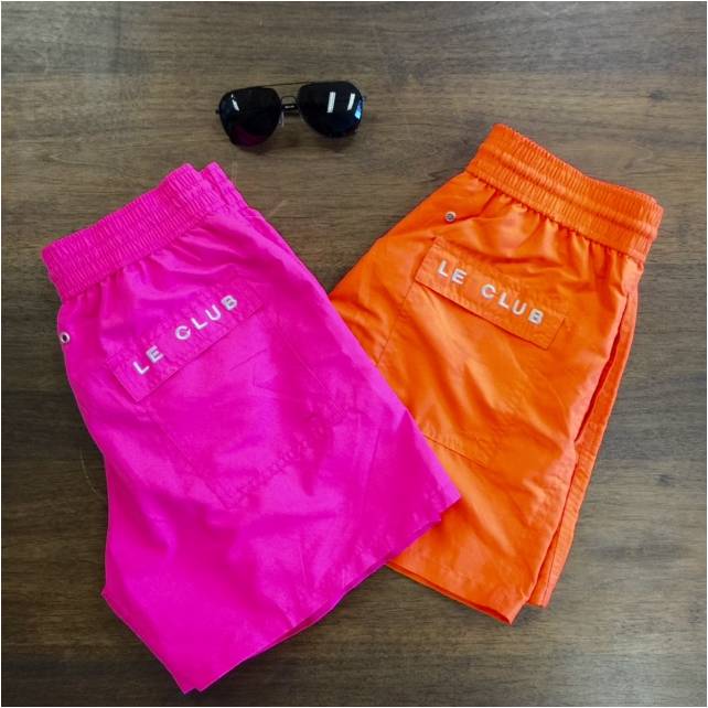 Happy Friday! Pink or Orange? Stand out this weekend with our bright &amp; lush colors! #leclub #swimwear #beach #miami