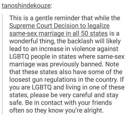 y'all please stay safe