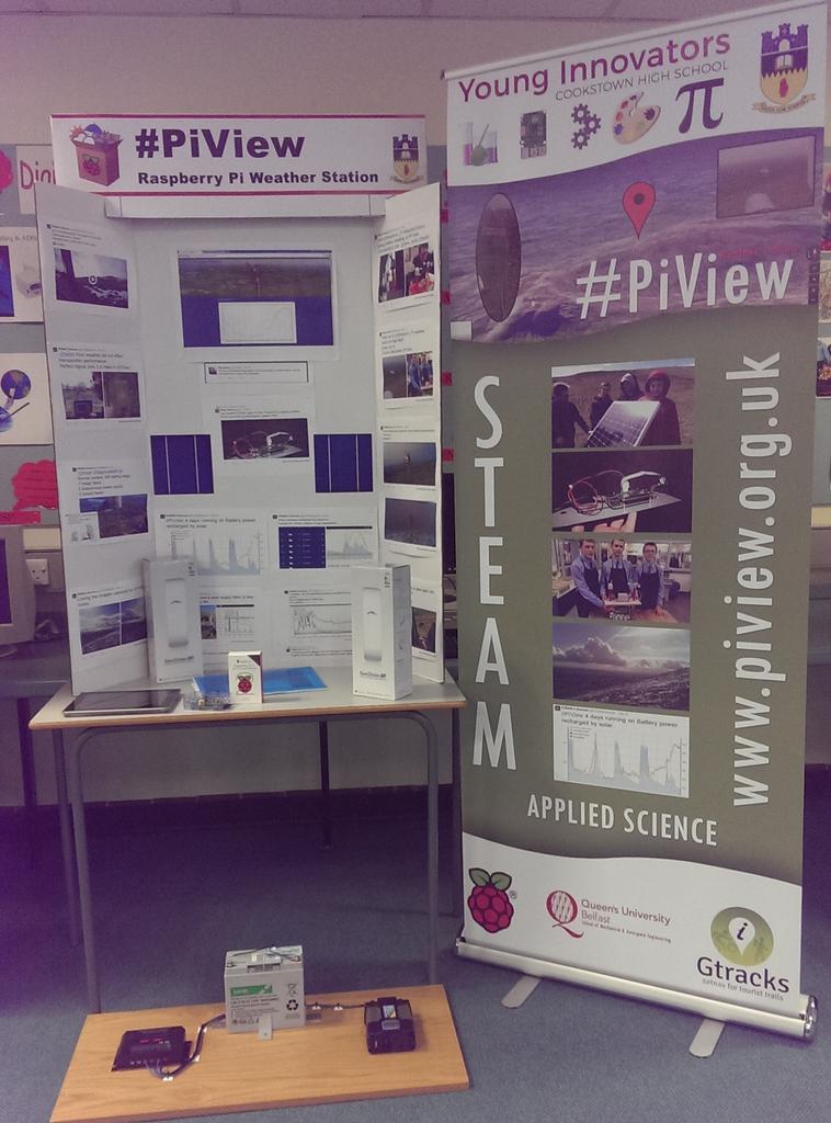 gonetside's tweet image. @UlsterUni @deirdreheenan 
#PiView provides info. for #STEAM subjects.