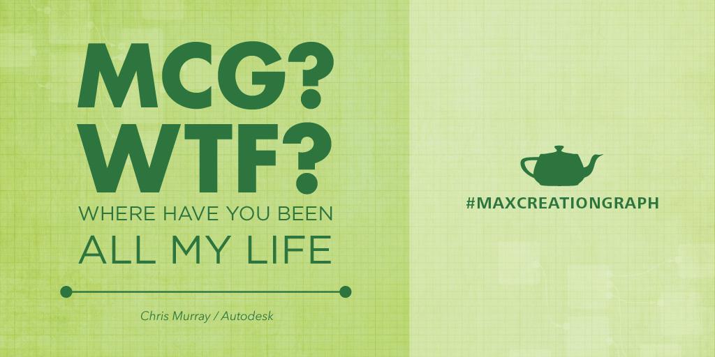 Adsk3dsMax's tweet image. OMG, new BFF? #maxcreationgraph #3dsMax autode.sk/MCG
