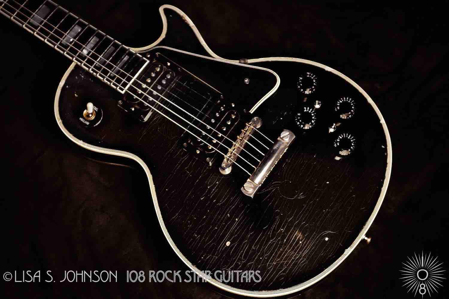 Nothin\ like a well worn signature guitar to expose the years of playing so many hits... Happy Birthday Mick Jones! 