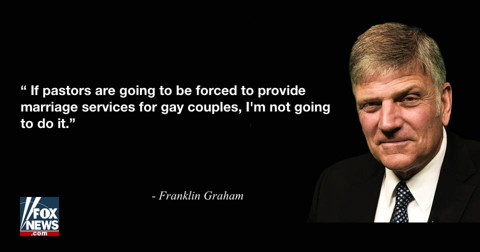 .<a href="/Franklin_Graham/">Franklin Graham</a> on #SCOTUS latest decision on same-sex marriage ow.ly/OQBnD via @ToddStarnes