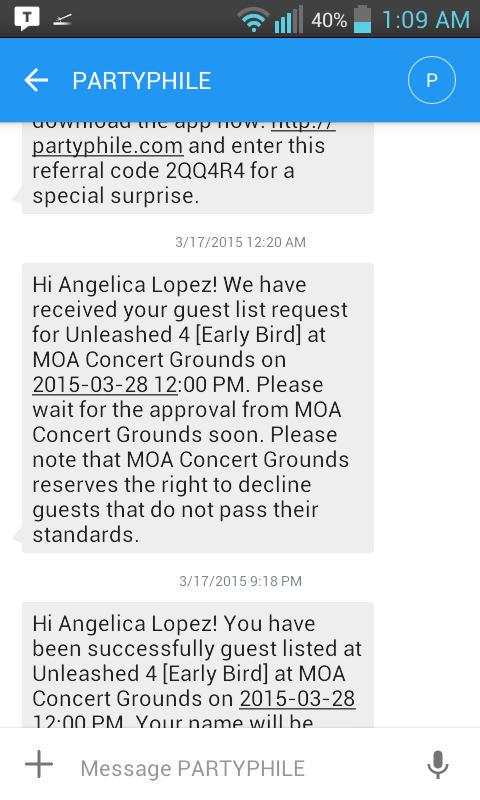 _anjlopez's tweet photo. Thanks! @partyphile_app yey!! For the 2nd time 🙌🙌🙌 #unleashed4 now #Unleashed5 http://t.co/1c5hraS7cF