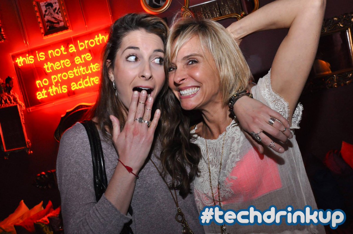 #techdrinkup tweet media