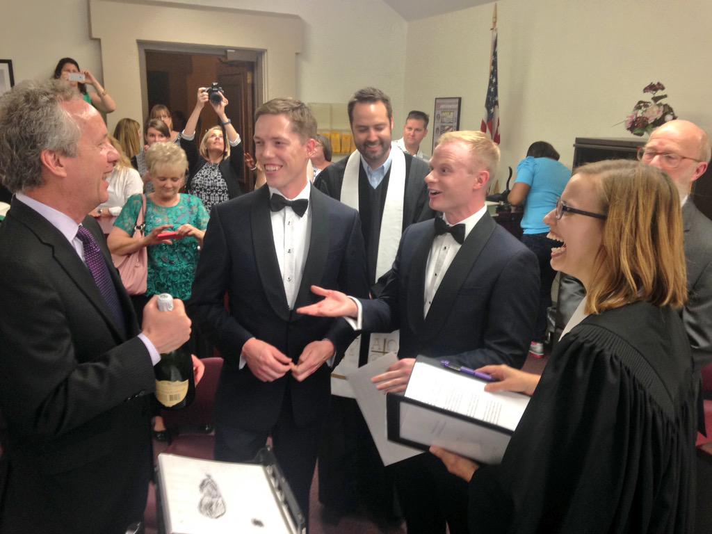 Same Sex Marriage Meet The First 12 Lovely Couples To Wed In Holdout States Us News The