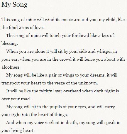 yooniqda_'s tweet photo. One of Seunghee's favorite poem.
<My Song - by Rabindranath Tagore>
#100DaysWithCLC
#150626_CLC_100DebutDays
🍏🍓🍊🍉🍅 http://t.co/IPryTFVCzt