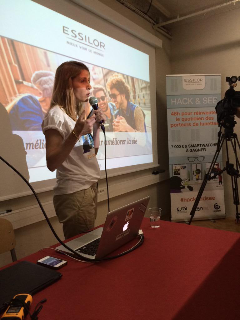BeMyAppFR's tweet image. @Essilor donne le ton pour son #Hackathon #hackandfly