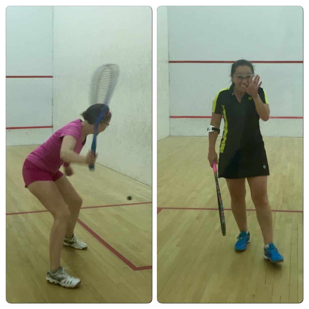 WSunnySquashL's tweet image. Carol and Helen covering the whole spectrum of summer squash spirit #FocusFun bit.ly/LiPix-App