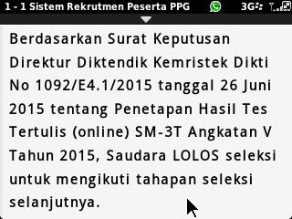 Alhamdulillahh, 27 Juni 2015..semangat untuk test tahap terakhirnya My (ง'̀⌣'́)ง╭( '̀⌣'́ )งː̖́