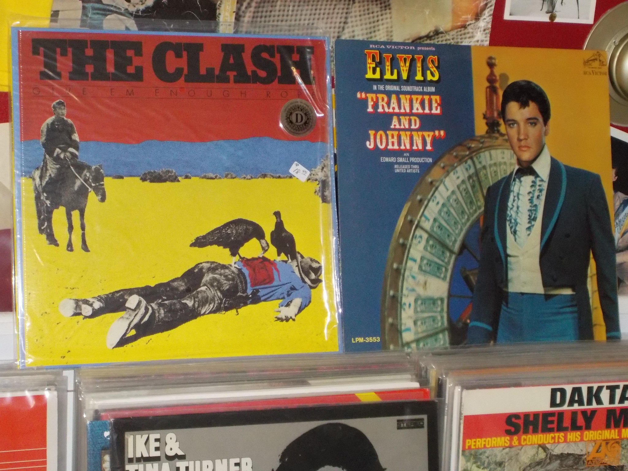 Happy Birthday to Mick Jones of the Clash and the late Col. Tom Parker, manager of Elvis 